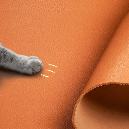 L3 Chaise en cuir de luxe de style mid-century