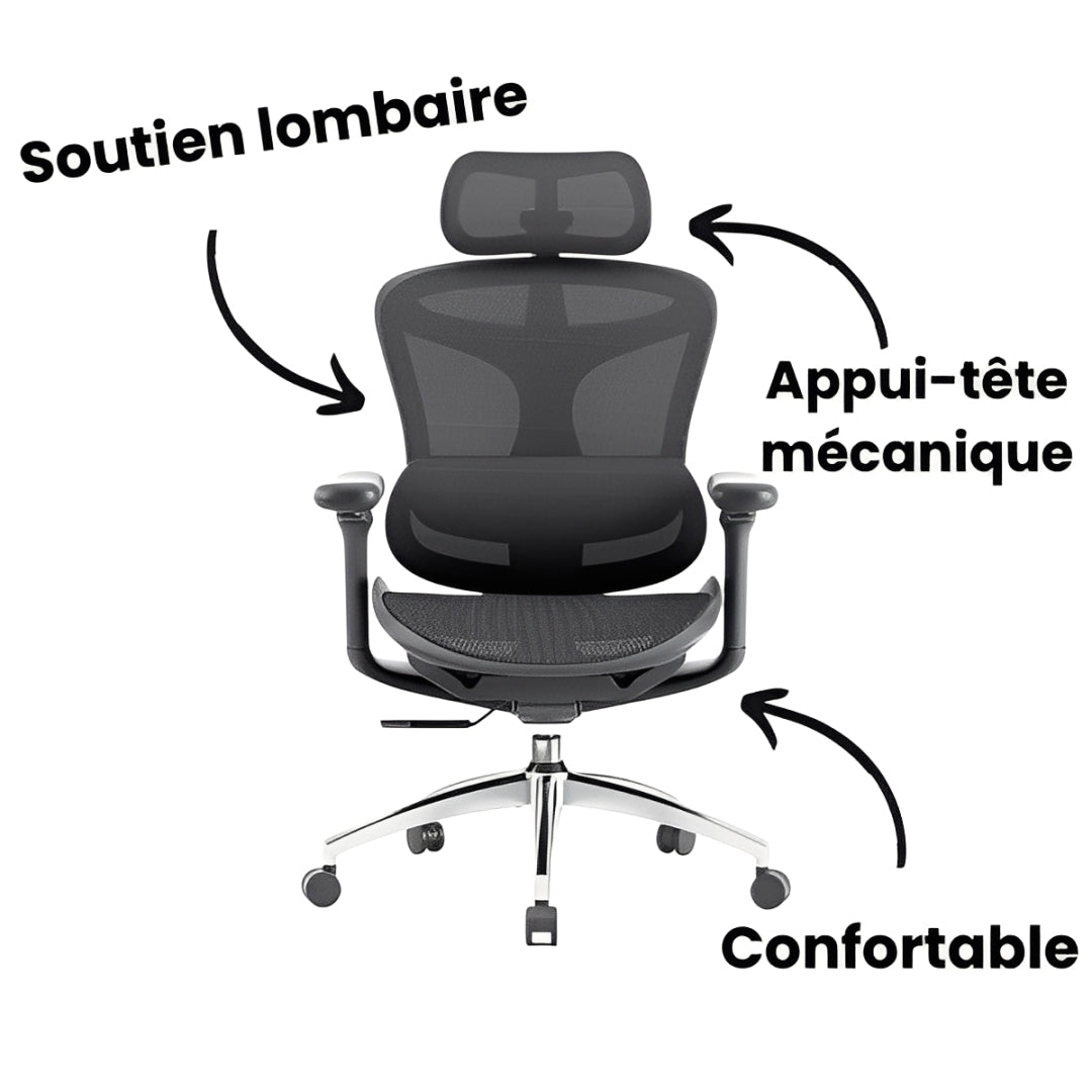 Doro C300 Chaise de bureau ergonomique