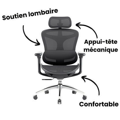 Doro C300 Chaise de bureau ergonomique